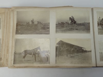 Lot 172 - Album relating to Captain W.H Fife (9th Lancers + North Somerset Yeomanry Cavalry)