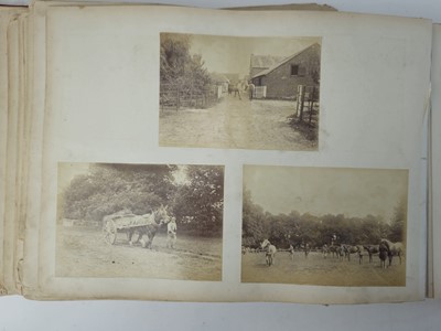 Lot 172 - Album relating to Captain W.H Fife (9th Lancers + North Somerset Yeomanry Cavalry)