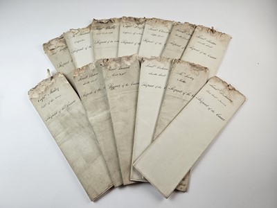 Lot 9 - The Royal Navy Court Martial Reports of Captain Anthony James Pye Molloy (1754 – 1814)