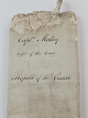 Lot 9 - The Royal Navy Court Martial Reports of Captain Anthony James Pye Molloy (1754 – 1814)