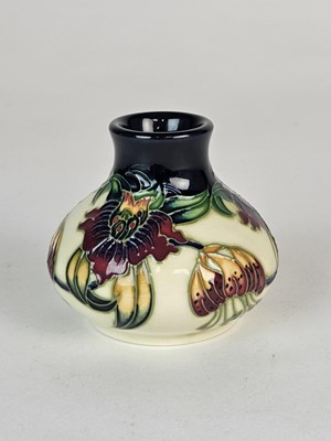Lot Miniature Moorcroft 'Anna Lily' vase designed by Nicola Slaney