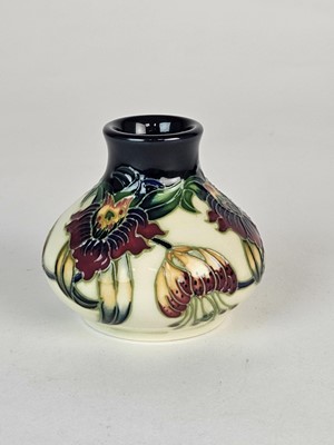 Lot Miniature Moorcroft 'Anna Lily' vase designed by Nicola Slaney