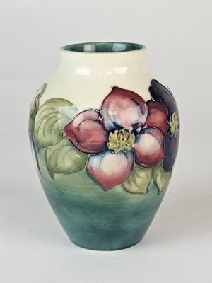 Lot Walter Moorcroft 'Clematis' vase, circa 1956