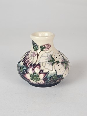 Lot Miniature Moorcroft 'Brambles Revisited' vase designed by Alicia Amison