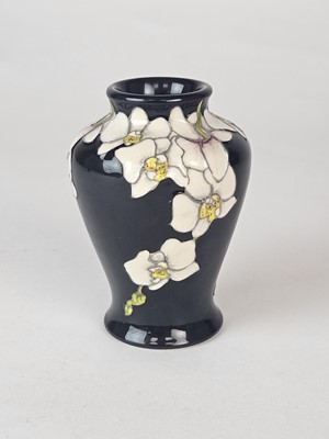 Lot Small Moorcroft 'Moth Orchid' vase designed by Anji Davenport
