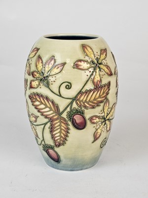 Lot 237 - Moorcroft 'Serviceberry' vase designed by Nicola Slaney