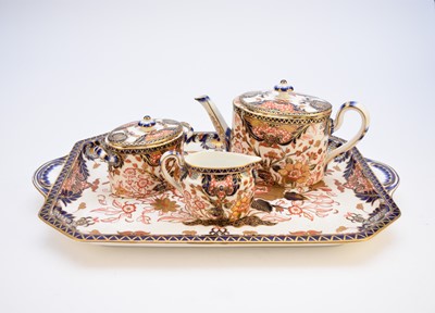 Lot 213 - Royal Crown Derby imari cabaret set, dated 1884