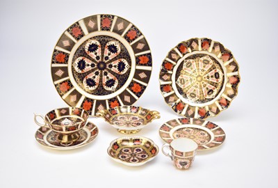 Lot 269 - Group of Royal Crown Derby imari in pattern 1128, 20th century