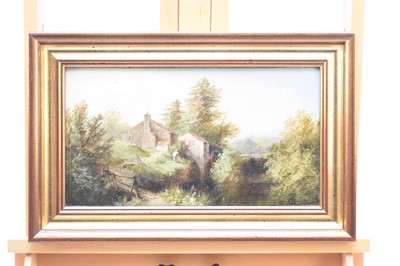 Lot 288 - Edward Partridge (British, 19th century), two landscapes