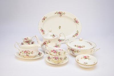 Lot 272 - Royal Albert 'Moss Rose' dinner and tea service