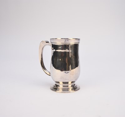 Lot 40 - A silver mug
