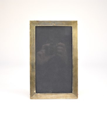 Lot 49 - An early 20th century silver mounted frame