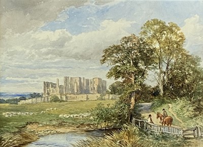 Lot 250 - David Bates (1840-1921) Kenilworth Castle