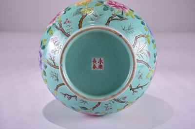 Lot 52 - A Chinese Dayazhai porcelain bottle vase