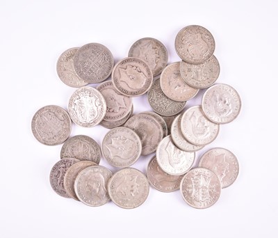 Lot 159 - A collection of U.K. pre-1947 silver coinage