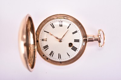 Lot 101 - An 18ct gold pocket watch by William Tarleton, Liverpool