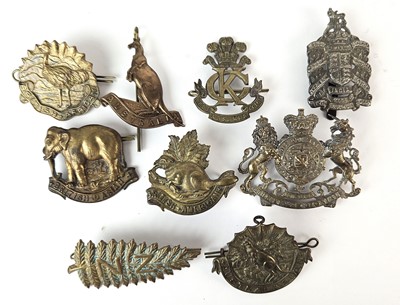 Lot 145 - King's Colonial cap badges