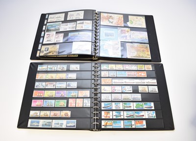 Lot 169 - Ships on stamps, a thematic collection housed in two black Lighthouse albums