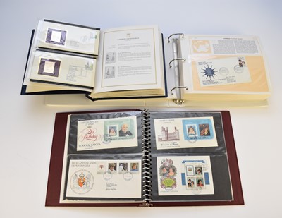 Lot 171 - Stamp Collection comprising GB 1980-83 Summer collection of 22ct Golden Replicas on FDCs in 5 albums