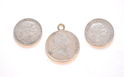 Lot 223 - Three coins