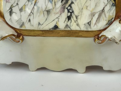 Lot 46 - A rare H&R Daniel fruit and flower basket, circa 1825-30