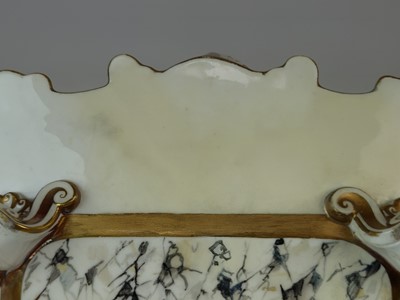 Lot 46 - A rare H&R Daniel fruit and flower basket, circa 1825-30