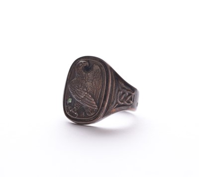 Lot 85 - A Georg Jensen silver ring