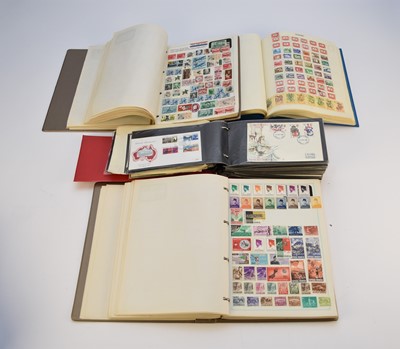 Lot 236 - Stamp Collection in four albums