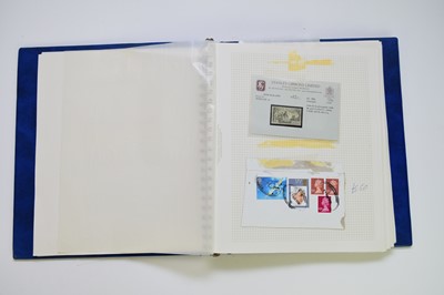 Lot 253 - Blue SG Album with a good array of stamps