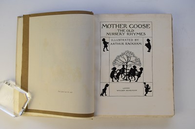 Lot 1026 - RACKHAM, Arthur, Mother Goose: The Old Nursery Rhymes. 4to, William Heinemann, 1913.