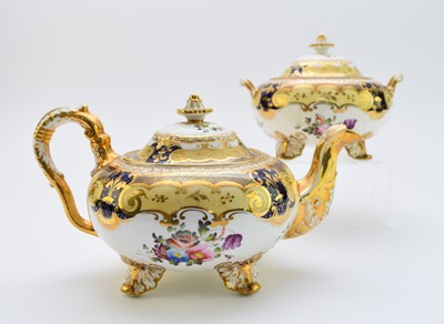 Lot 105 - H&R Daniel 'Second Gadroon' teapot and cover, circa 1827