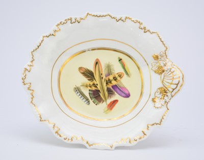 Lot 113 - H&R Daniel 'Shrewsbury' dessert shell dish, circa 1828-30