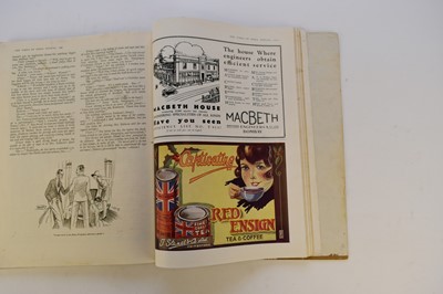 Lot 1075 - THE TIMES OF INDIA ANNUAL 1930. Folio, Calcutta 1930. Tipped-in colour plates and several colour adverts.