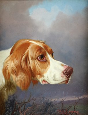 Lot 235 - Colin Graeme (1858-1910) Pair of Dog Studies, Pointer and a Setter