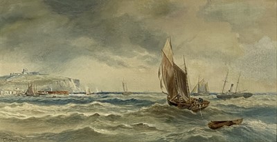 Lot 395 - Attributed to Thomas Bush Hardy (1842-1897) Seascape