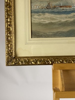 Lot 395 - Attributed to Thomas Bush Hardy (1842-1897) Seascape