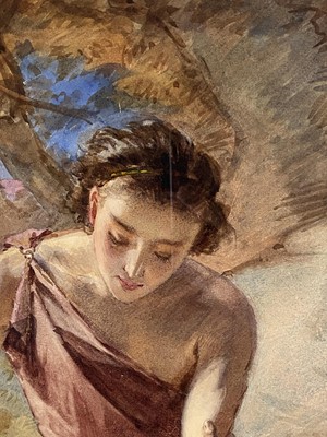 Lot 229 - Guido Bach (1828-1905) Hylas and a Nymph