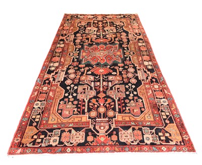 Lot 583 - A Hamadan pattern rug