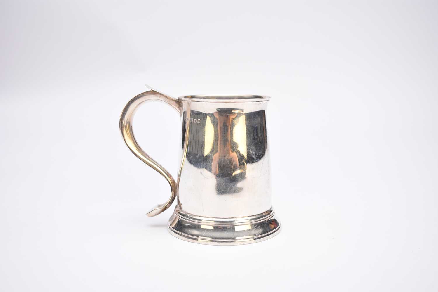 Lot 2 - A silver mug