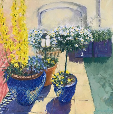Lot 28 - Beverley Fry (b.1948) Catching Summer Light