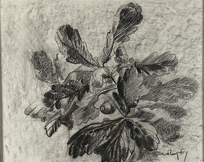 Lot 18 - Beverley Fry (b.1948) Acorns and Oak Leaves