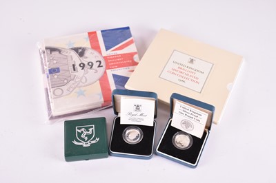 Lot 173 - A collection of U.K. Royal Mint proof coin collections