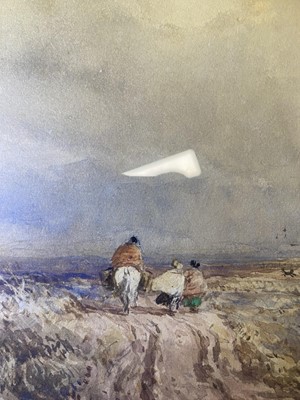 Lot 283 - David Cox(1783 - 1859) Crossing the Moor