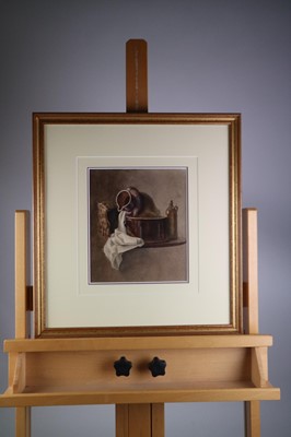 Lot 261 - Peter de Wint (1784 - 1849) Still Life Study with Jugs and a Basket