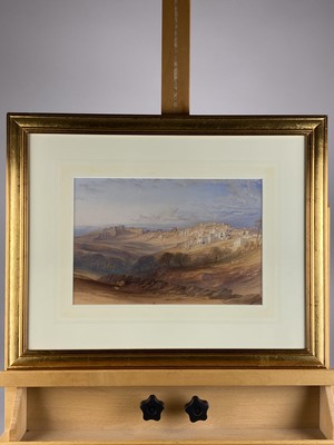 Lot 282 - William Leighton Leitch (British 1804 - 1883) Bethlehem, Evening after Harvest