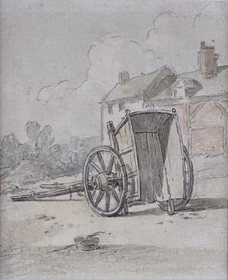 Lot 268 - Paul Sandby R.A. (1725 – 1809) Farm Waggon