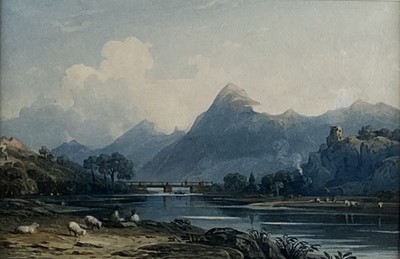 Lot 277 - John Varley (1778 – 1842) Llanberis, North Wales