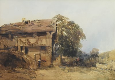 Lot 414 - William Callow (1812- 1908) Swiss Chalet