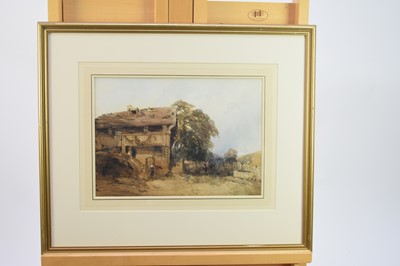 Lot 414 - William Callow (1812- 1908) Swiss Chalet