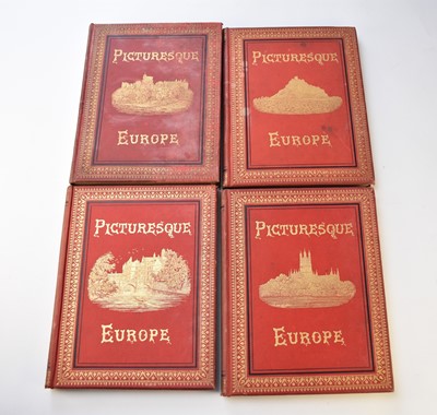 Lot 1068 - PICTURESQUE EUROPE, 4to, Cassell [1876-79]. Vols 1-4 (of 5).